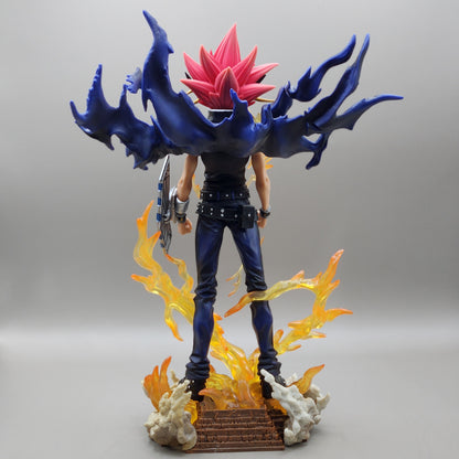Figurine Yu Gi Oh Yami Yugi flame 27 cm
