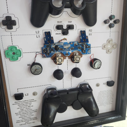 Cadre Decoratif Manette PS2