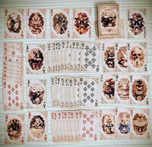 Alice in Wonderland Playing Card (52 Cards Set)