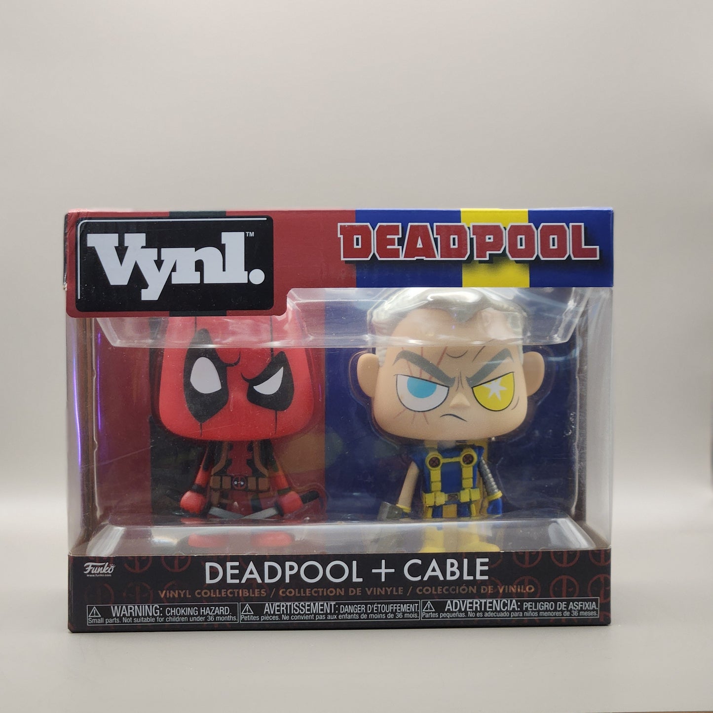 Figurine Marvel Duo Vinyl Collectibles Deadpool + Cable (10 cm)