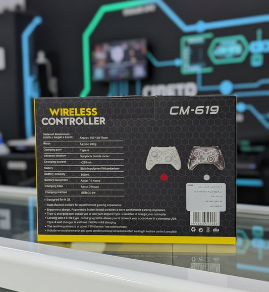 Manette Sans Fil CM6119 White - Android /Nintendo Switch / PC