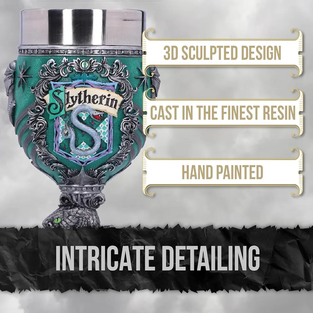 Calice Cup Slytherin Harry Potter 19 cm  Nemesis Now replica