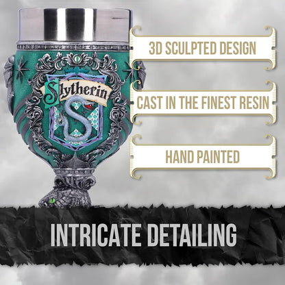 Calice Cup Slytherin Harry Potter 19 cm  Nemesis Now replica