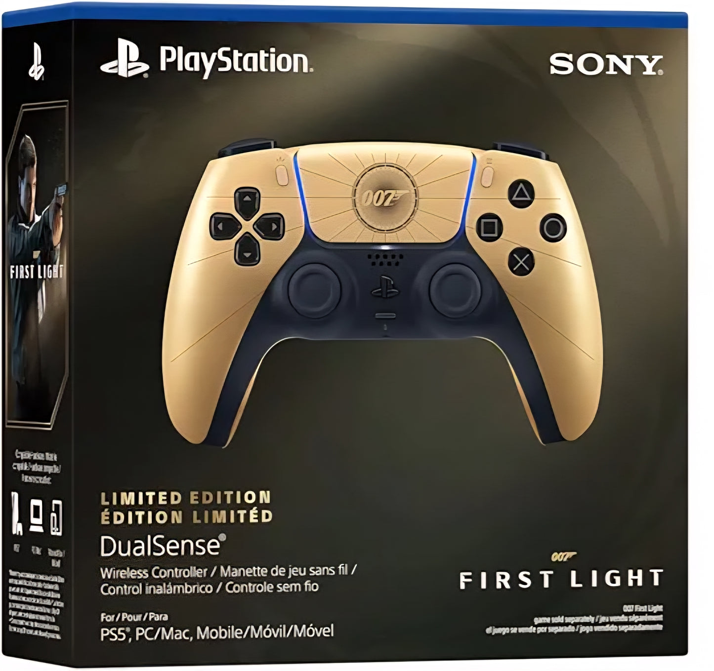 Manette PS5 DualSense Édition Limitée 007 First Light™.