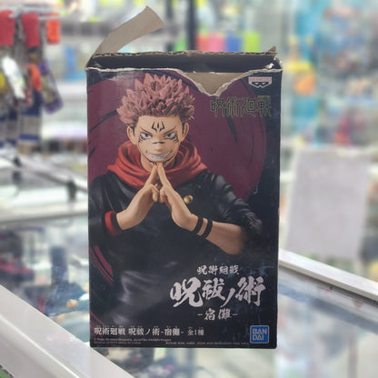 Figurine JUJUTSU KAISEN - Sukuna Ryomen- Banpresto/ Bandai  (16cm) - boite abimée - Original
