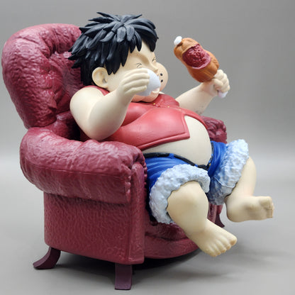 Figurine One Piece Luffy FAT Fauteuille | 18 cm