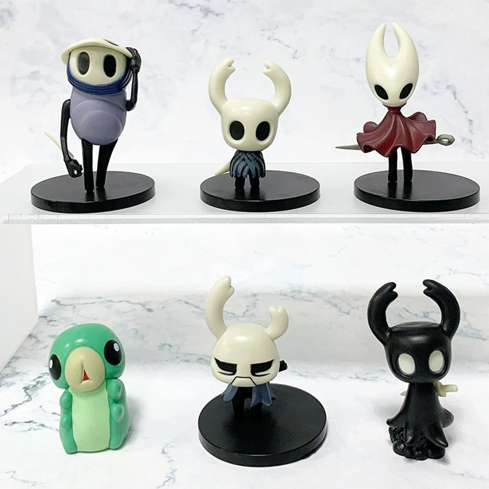 Figurine Set 6x Pieces Hollow Knight PVC Collectible