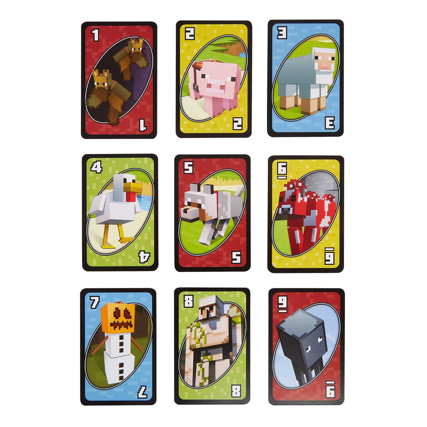 Jeu de carte Uno Minecraft