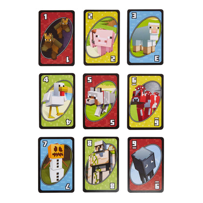 Jeu de carte Uno Minecraft