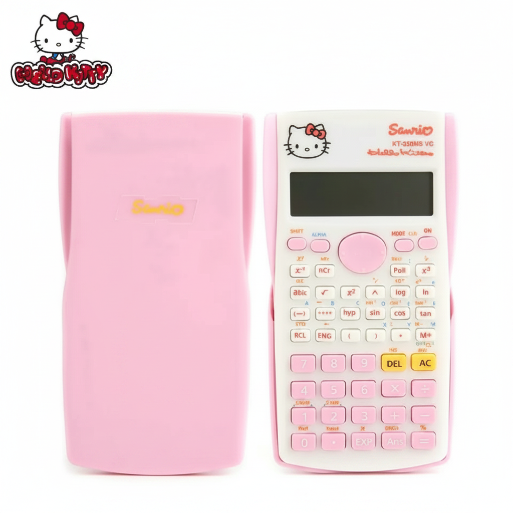 Calculatrice scientifique HELLO KITTY KT- 350MS VC