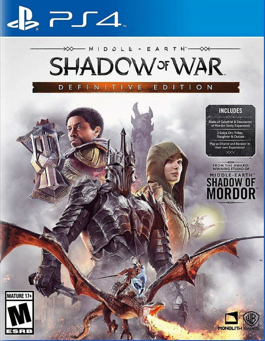Middle-Earth: Shadow Of War - Definitive Edition