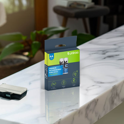 2x Piles rechargeable 2700mah Uniross