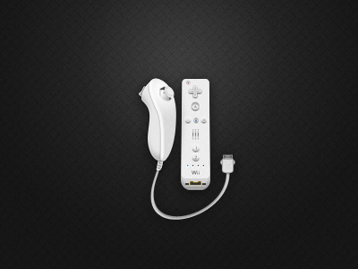 Manette Wii mote avec Manette Nunchuk Wii