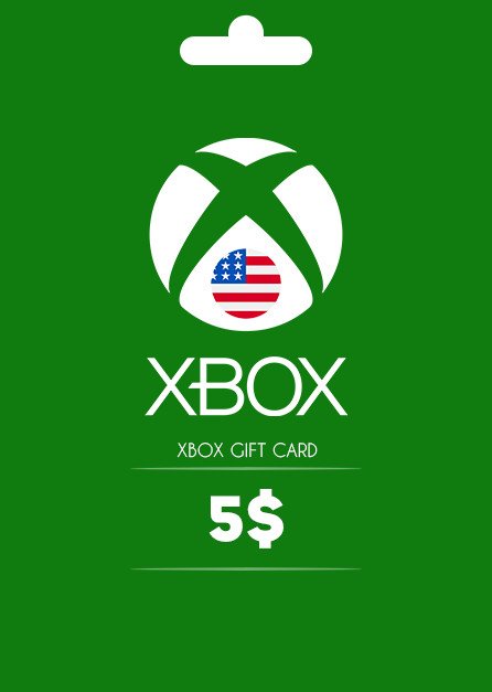 Gift Card / Carte Cadeau Xbox 05$